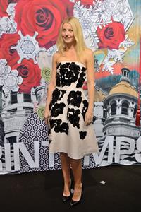 Gwyneth Paltrow Printemps Christmas Decorations Inauguration In Paris -- Nov. 7, 2013 
