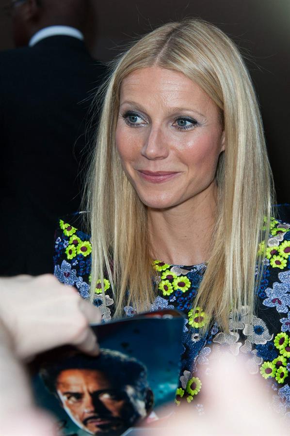 Gwyneth Paltrow attends the premiere of Iron Man 3 in Paris (14.04.2013) 