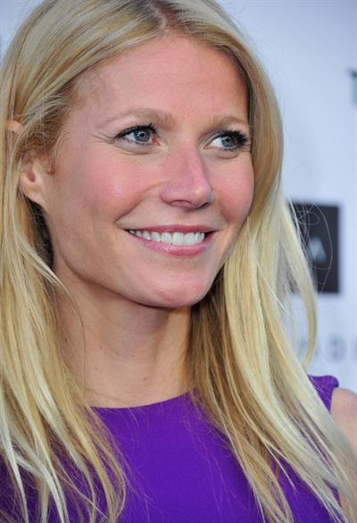Gwyneth Paltrow Tracy Anderson flagship studio opening in Brentwood 4/4/13 