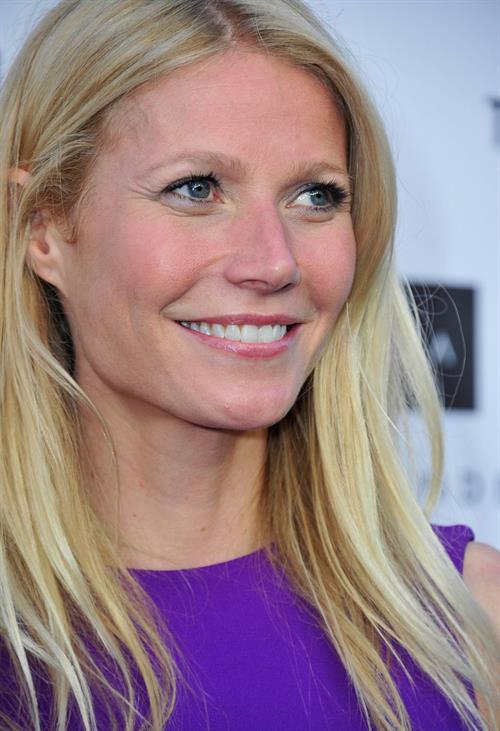 Gwyneth Paltrow Tracy Anderson flagship studio opening in Brentwood 4/4/13 