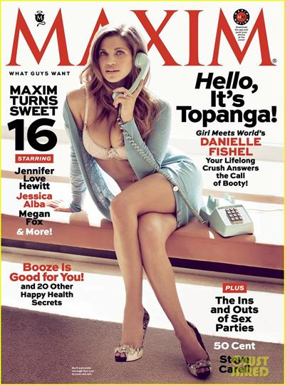 Danielle Fishel in lingerie