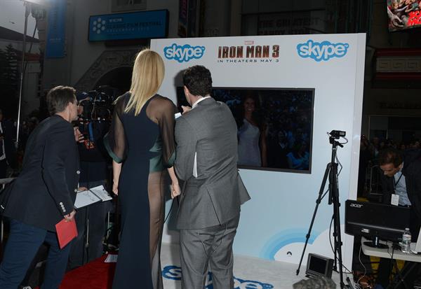 Gwyneth Paltrow 'Iron Man 3' premiere in Hollywood 4/24/13 