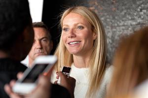 Gwyneth Paltrow Launching the DVD series  The Tracy Anderson Method Pregnancy Project  in New York. Oct. 5, 2012 
