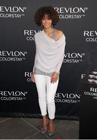 Halle Berry - Revlon ColorStay Whipped Creme Makeup Launch (May 22, 2012)