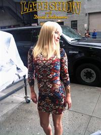 Hayden Panettiere - The Late Show arrival 8/28/13  