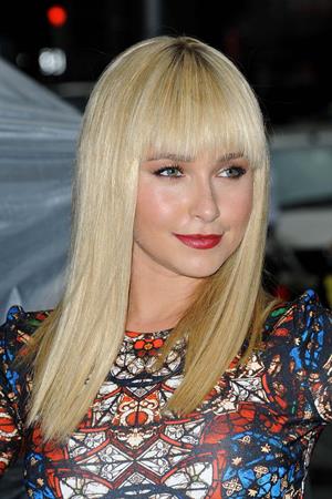 Hayden Panettiere - The Late Show arrival 8/28/13  