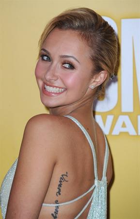 Hayden Panettiere 46th annual CMA Awards in Nashville 11/01/12 