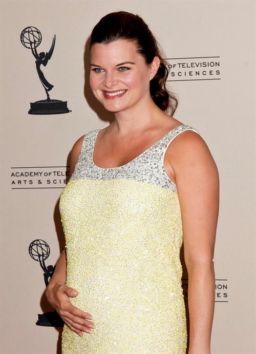 Heather Tom attends the 39th annual daytime Emmy Awards nominees reception at SLS Hotel on June 14, 2012 in Beverly Hills, California