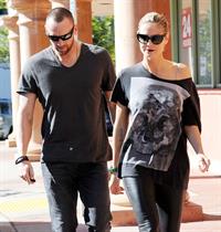 Heidi Klum Grocery shopping in Brentwood