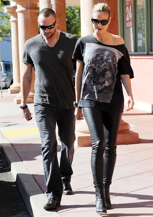 Heidi Klum Grocery shopping in Brentwood