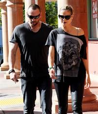 Heidi Klum Grocery shopping in Brentwood