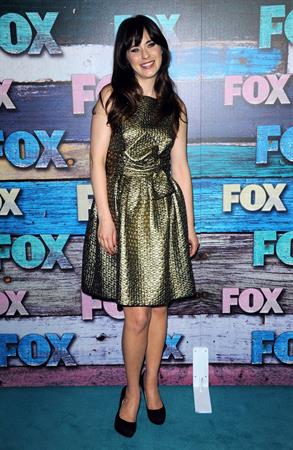 Zooey Deschanel - Arrives the FOX All-Star Party Soho House in West Hollywood 23.07.12