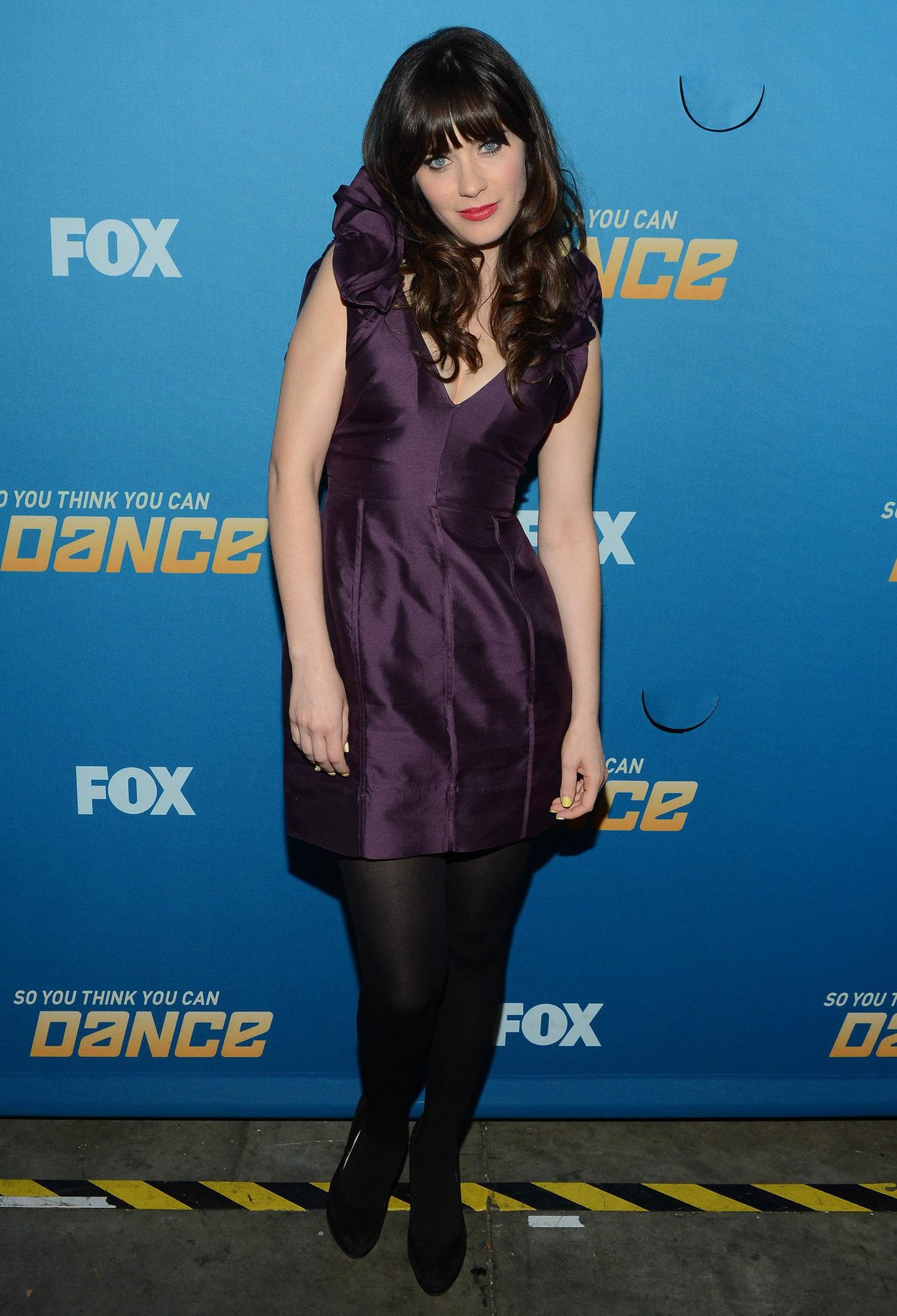 Zooey Deschanel Pictures Zooey Deschanel - So You Think You Can Dance 200th Episode Celebration in Los Angeles on June 25, 2012