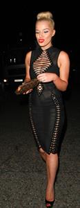 Helen Flanagan FHM Sept issue launch at Whisky Mist nightclub in London 7/30/13 