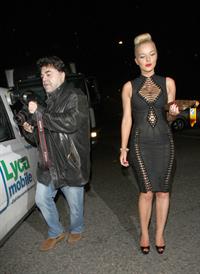 Helen Flanagan FHM Sept issue launch at Whisky Mist nightclub in London 7/30/13 