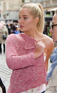 Helen Flanagan - Launches PETA's campaign to raise awareness of the use of eotic animal skins in London (23.05.2013) 