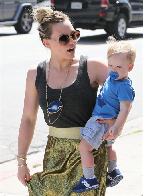 Hilary Duff out and about in Hollywood 3/15/13 