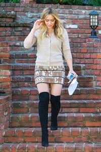 Hilary Duff in Beverly Hills 10/10/13  