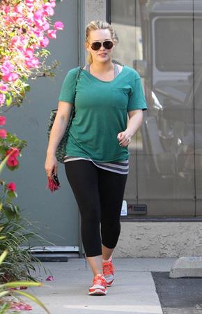 Hilary Duff Studio City Candids May 30th 2012