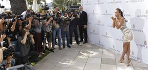 Irina Shayk Grisogono photocall at Cannes film festival on May 22, 2012