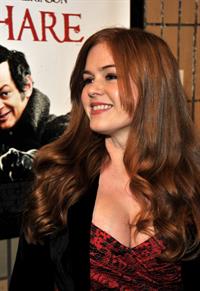 Isla Fisher Burke and Hare world premiere in London on October 25, 2010