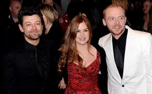 Isla Fisher Burke and Hare world premiere in London on October 25, 2010