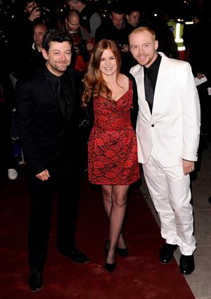 Isla Fisher Burke and Hare world premiere in London on October 25, 2010