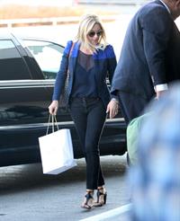 Jane Krakowski arrives at LAX Airport - September 24, 2012 