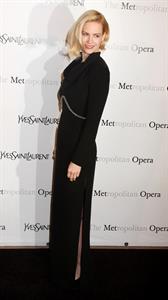 January Jones Metropolitan Opera Gala Premiere of Manon in New York on March 26, 2012 