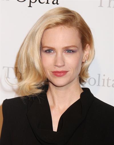January Jones Metropolitan Opera Gala Premiere of Manon in New York on March 26, 2012 