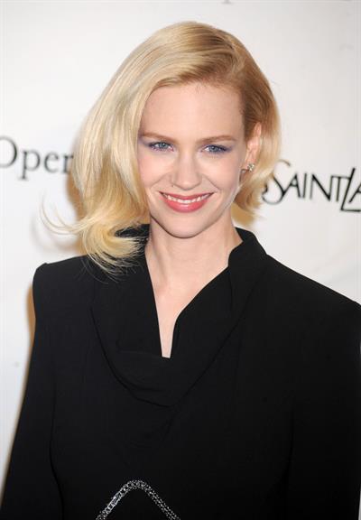 January Jones Metropolitan Opera Gala Premiere of Manon in New York on March 26, 2012 