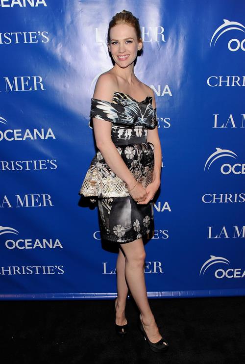 January Jones LA Revolution Bleue screening in New York City on May 5, 2012