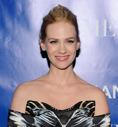 January Jones LA Revolution Bleue screening in New York City on May 5, 2012