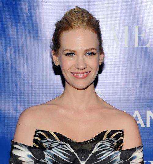 January Jones LA Revolution Bleue screening in New York City on May 5, 2012