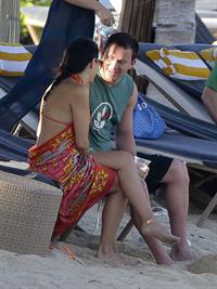 Jenna Dewan-Tatum - at the beach in St Barts 12/31/12  