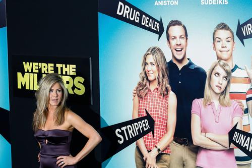 Jennifer Aniston  We're The Millers  New York Premiere on Aug. 1, 2013 