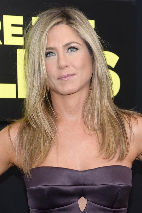 Jennifer Aniston  We're The Millers  New York Premiere on Aug. 1, 2013 