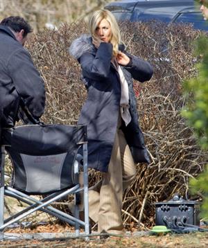 Jennifer Aniston - On the set of the Untitled Elmore Leonard Project in Connecticut (06.02.2013) 