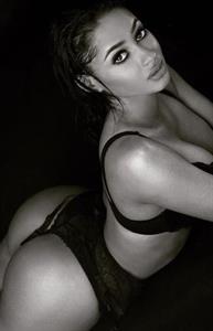 Tori Hughes in lingerie