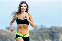 Lauren Abraham in a bikini