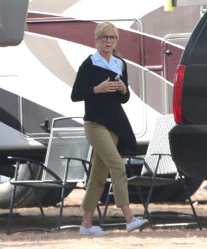 Jennifer Aniston set of 'We're the Miller' in NM 9/24/12 