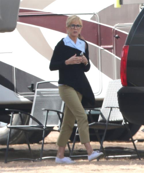 Jennifer Aniston set of 'We're the Miller' in NM 9/24/12 