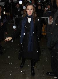 Jennifer Garner arriving at the Good Morning America Studios in New York City February 10, 2010