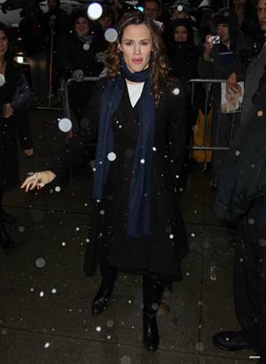 Jennifer Garner arriving at the Good Morning America Studios in New York City February 10, 2010