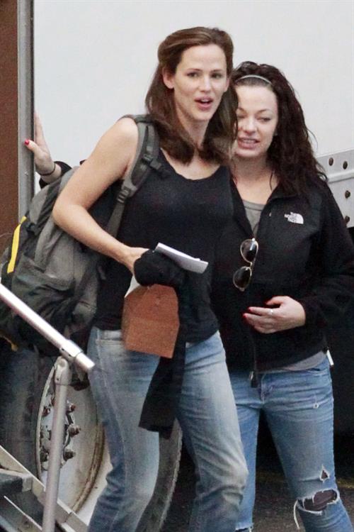 Jennifer Garner Pictures Jennifer Garner Filming 'Dallas Buyers Club' in New Orleans (November 15, 2012)