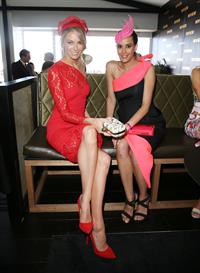 Jennifer Hawkins Myer Marquee at the Melbourne Cup, November 5, 2013 
