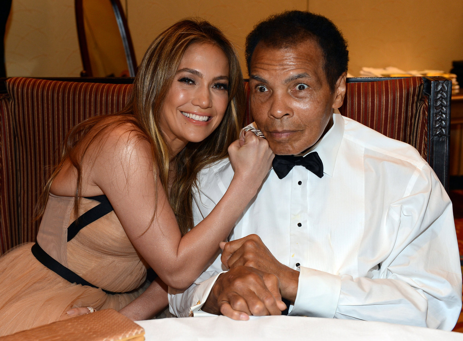 Jennifer Lopez Muhammad Ali's Celebrity Fight Night XIX in Phoenix, Mar. 23, 2013 