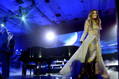 Jennifer Lopez Muhammad Ali's Celebrity Fight Night XIX in Phoenix, Mar. 23, 2013 