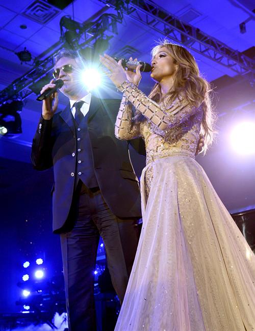 Jennifer Lopez Muhammad Ali's Celebrity Fight Night XIX in Phoenix, Mar. 23, 2013 