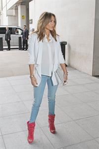 Jennifer Lopez - Pictured at Radio 1 in London on May 30, 2013
